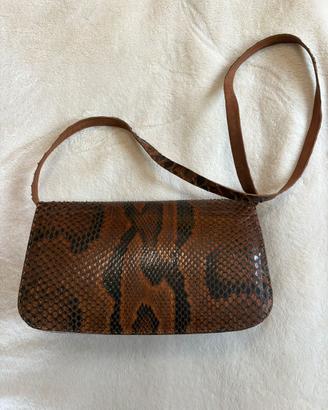 Borsa artigianale africana in vera pelle
