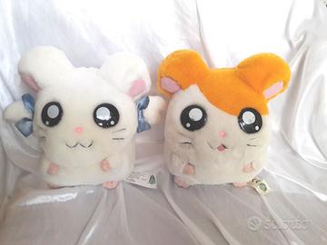 Hamtaro e Bijou, peluche parlanti, in coppia