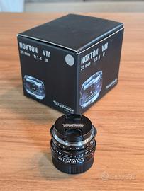 Voigtlander Nokton 35mm F1.4 II MC 2 anni garanzia