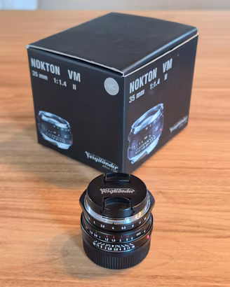 Voigtlander Nokton 35mm F1.4 II MC 2 anni garanzia