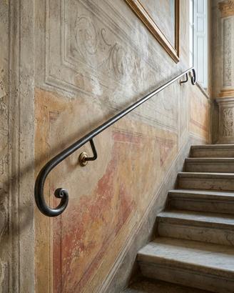 Corrimano ferro battuto per palazzi storici
