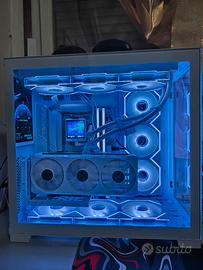 PC Gaming Fascia Alta Full White