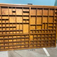 Cassetto tipografo antico