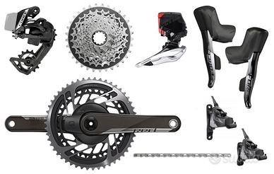 Gruppo SRAM Force/RED AXS 2x12V Disc Powermeter
