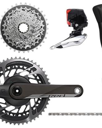 Gruppo SRAM Force/RED AXS 2x12V Disc Powermeter
