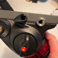 Manfrotto MVH502AH testa video fluida pro