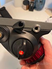 Manfrotto MVH502AH testa video fluida pro