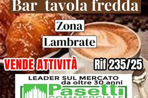 Piccolo BAR TAVOLA FREDDA in zona Lambrate