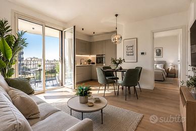 BILOCALE A PESCHIERA DEL GARDA CON BALCONE