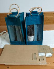 Regali Natale Porta bottiglie per vino o  liquori