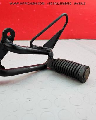 PEDANA PASSEGGERO HONDA TRANSALP 700 2007 2013 XL7