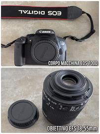 Canon EOS 700D Kit corpo macchina ed obiettivo
