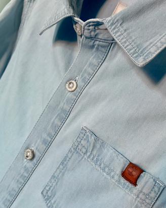 Camicia denim bambino tg 10 anni Timberland