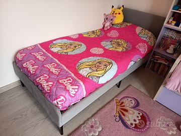 Letto singolo Ikea con testiera