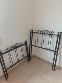 Letti singoli in ferro battuto, n. 2