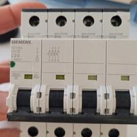 Interruttore magnetotermico Siemens 4 poli C20 – 4