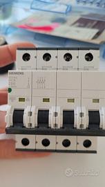 Interruttore magnetotermico Siemens 4 poli C20 – 4