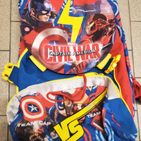 Zaino scuola Capitan America