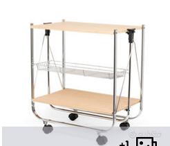 Carrello Da Cucina Richiudibile
