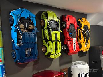Supporto Parete LEGO Technic 1:8 Personalizzato