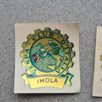 vespa club imola decal decalcomania originale