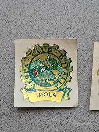 vespa club imola decal decalcomania originale