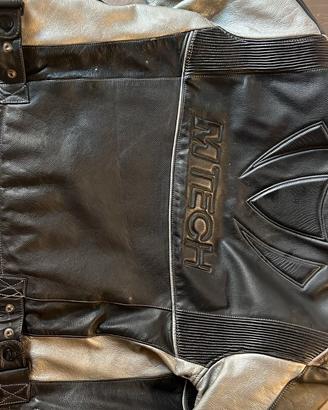 giubbino moto in pelle