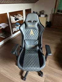 Sedia gaming SYMINO - ergonomica, reclinabile