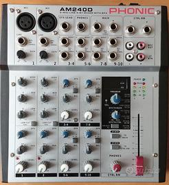 Phonic am240d mixer