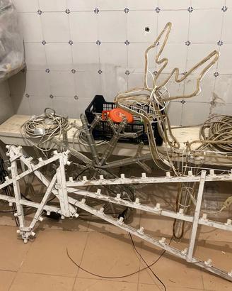 blocco luci natalizie 