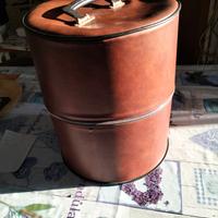 Cappelliera in similpelle anni 70