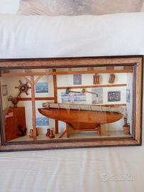 Quadro bacheca scafo 