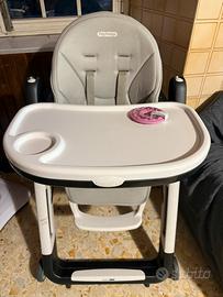 Seggiolone Pappa Neonati Reclinabile