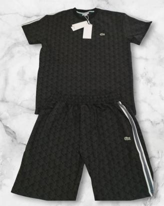 T shirt e pantaloncino lacoste