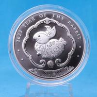 Bhutan 2023 - 1oz Ag - 200 Nu - Anno del Coniglio