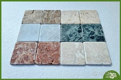 Piastrelle in Marmo Miste 10x10X1 (5 Mq.)