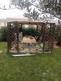 gazebo in legno