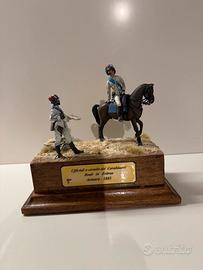 Ufficiali a cavallo dei carabinieri in Eritrea