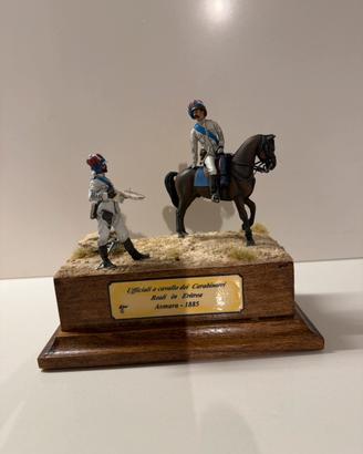 Ufficiali a cavallo dei carabinieri in Eritrea