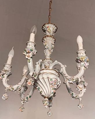 Lampadario Capodimonte 