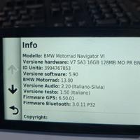 BMW Navigator VI completo di supporto
