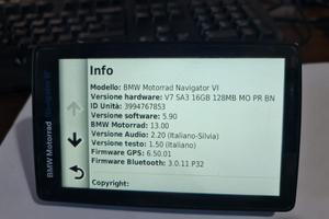 BMW Navigator VI completo di supporto