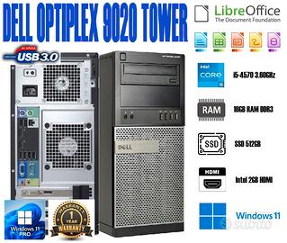 PC i5 16GB 512GB SSD HDMI Win 11 Pro