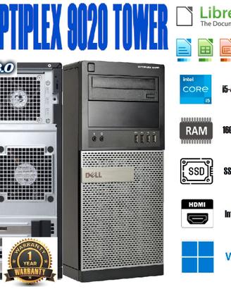 PC i5 16GB 512GB SSD HDMI Win 11 Pro