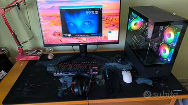 Computer gaming postazione completa