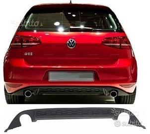 DIFFUSORE POSTERIORE VW GOLF 7 GTI LOOK Nido d'ape