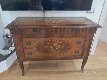Cassettone antico in stile Luigi XVI
