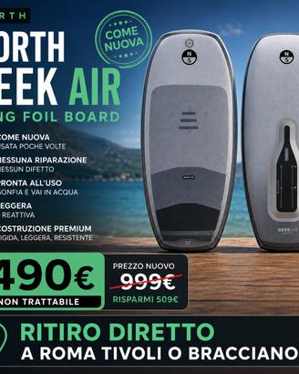 Tavola da wing foil NORTH SEEK AIR 2024 6’2″