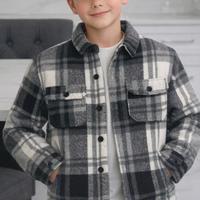 Giacca a quadri bimbo 10 anni