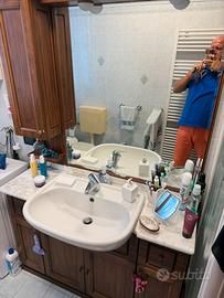 Mobile da bagno arte povera